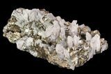 Quartz and Pyrite Crystal Cluster - Peru #99681-1